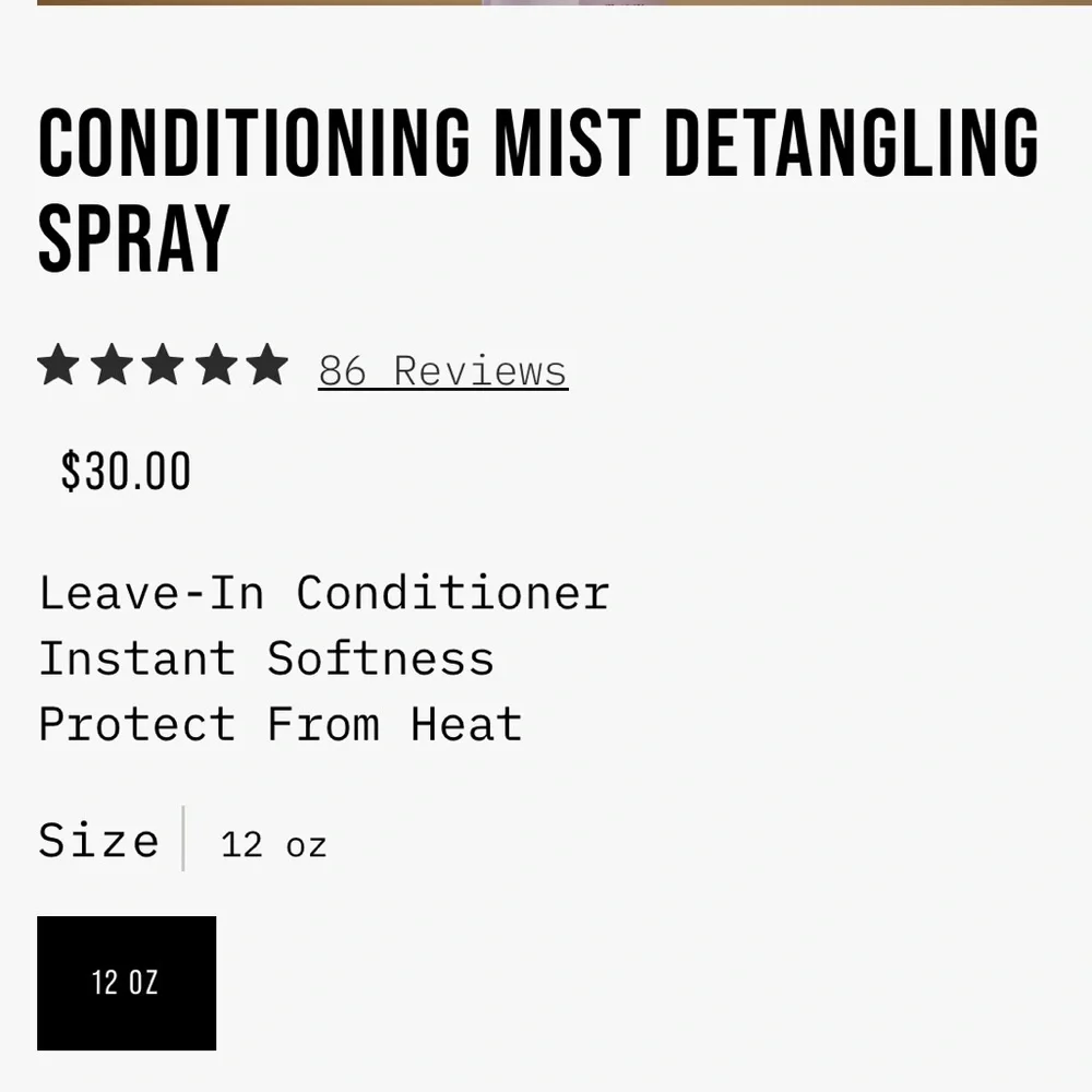 ❗️AG Care Conditioning Mist Detangling Spray NWT - Picture 11 of 16